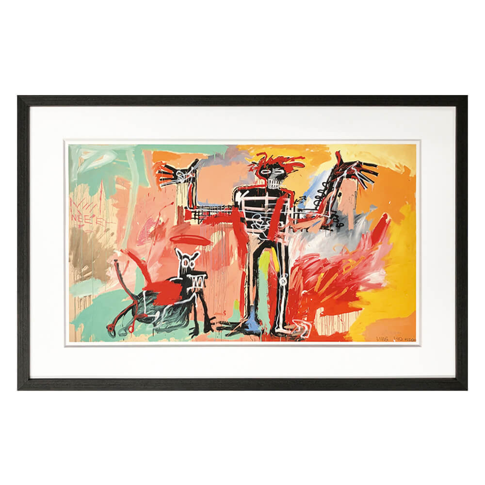 Jean-Michel Basquiat（ジャン ミシェル バスキア） Boy and Dog in a