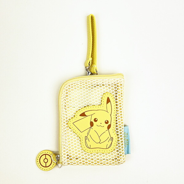 ポケットモンスター ポケモン ピカチュウ メッシュデイリーパスケース