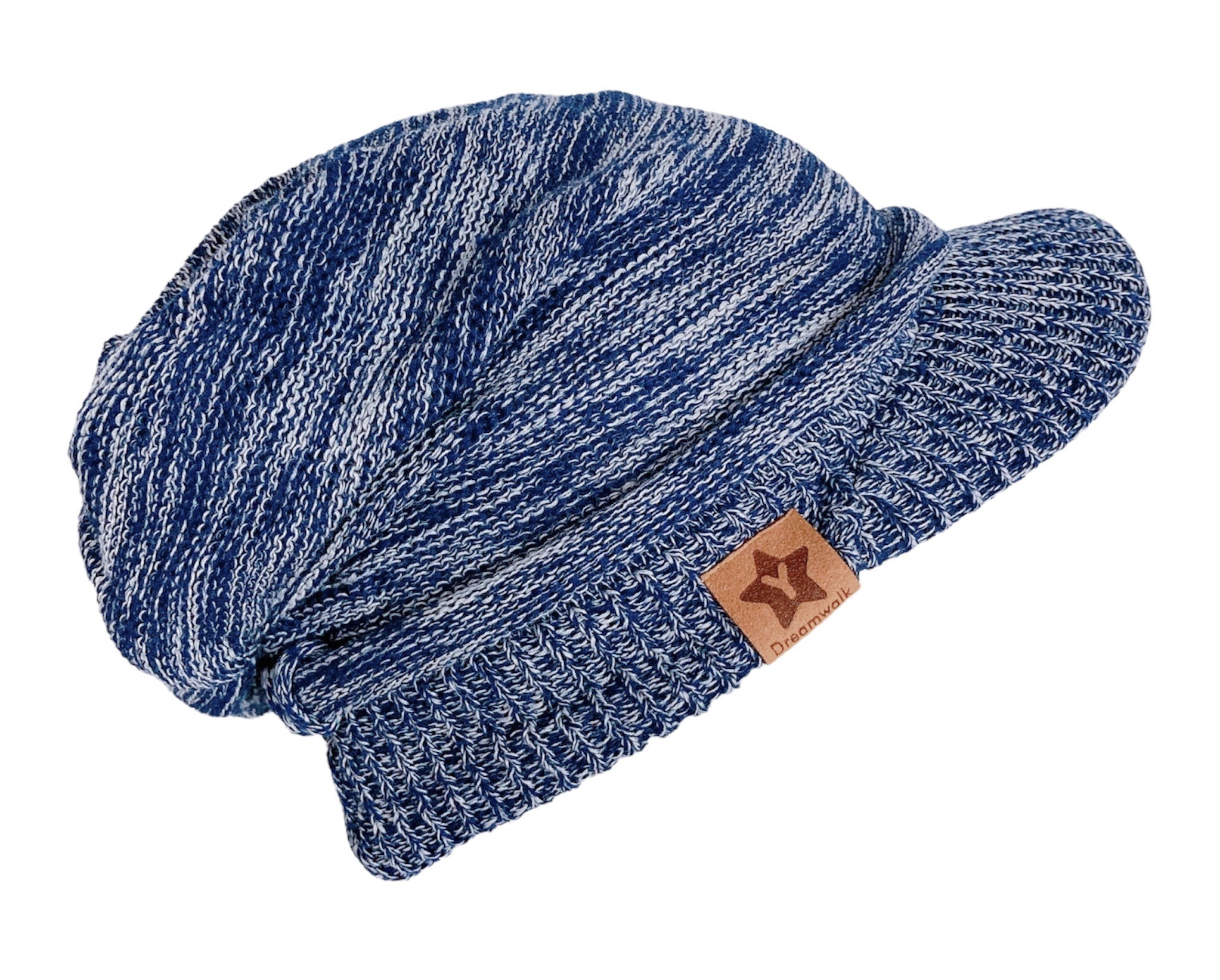 カラフルラベル付き】綿100% 2タイプコットンニットキャップ【無料