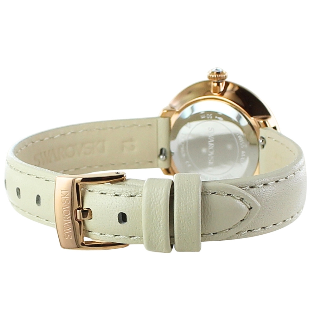 スワロフスキー 腕時計 レディース ギフトに最適 上品 ローズゴールド