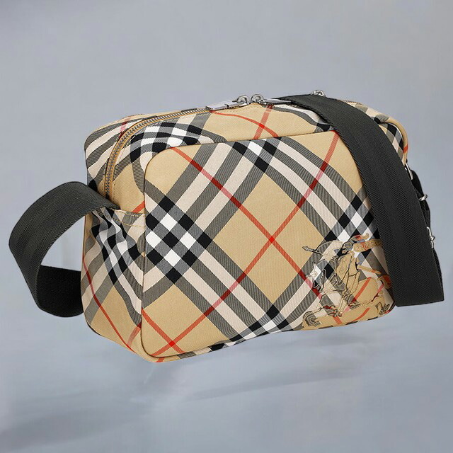 バーバリー ショルダーバッグ メンズ ブランド BURBERRY チェック