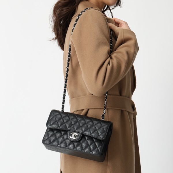 シャネル ショルダーバッグ ハンドバッグ マトラッセ ミニバッグ CC