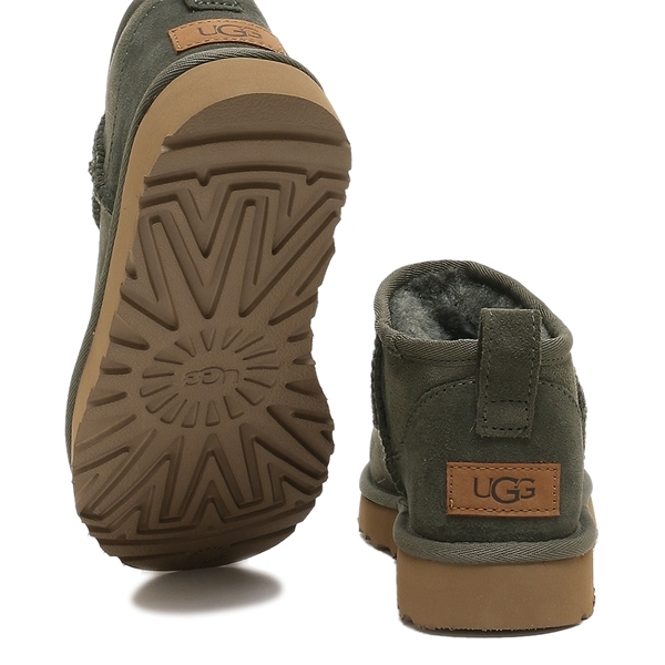 アグ ブーツ クラシック ウルトラ ミニ カーキ レディース UGG 1116109