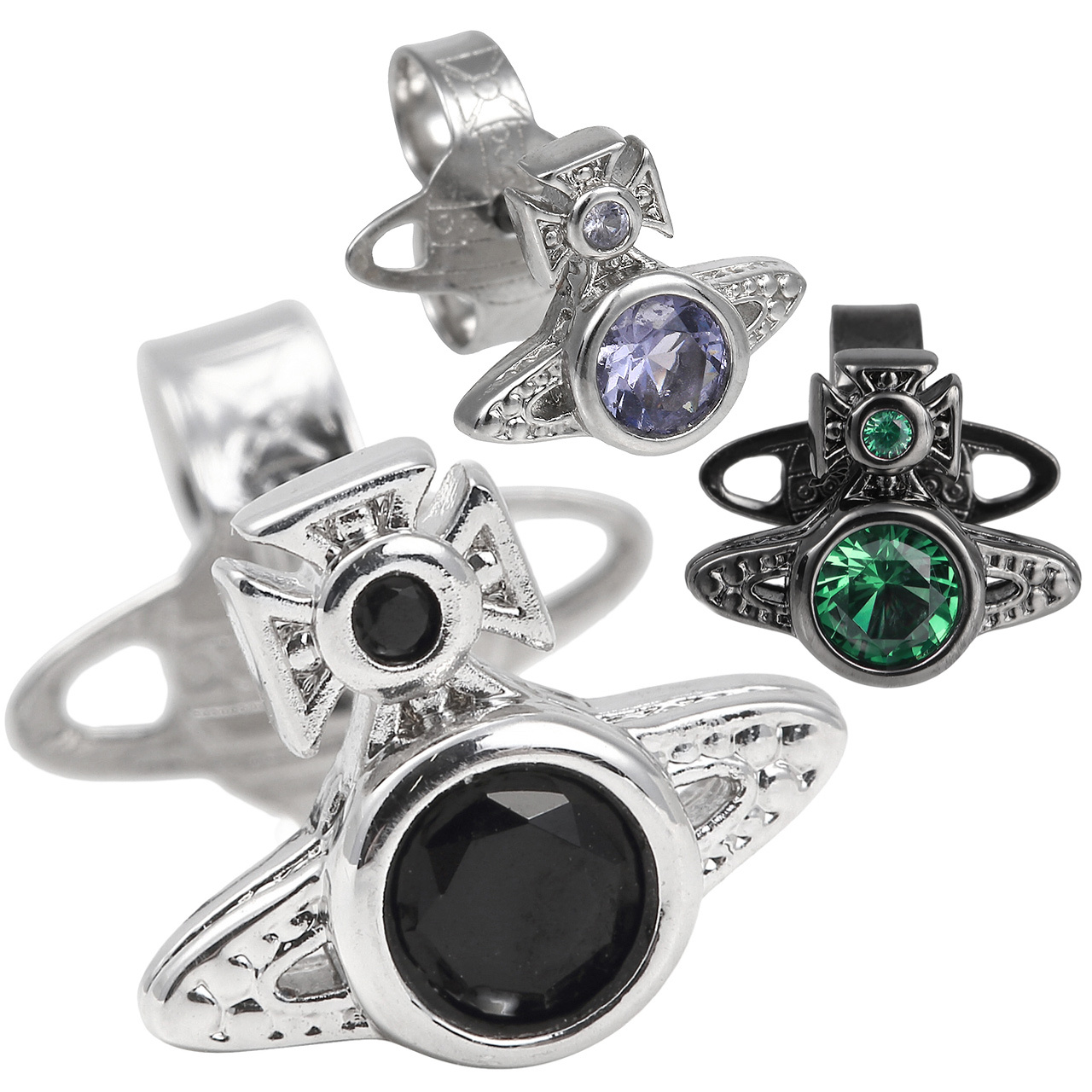 ヴィヴィアン ウエストウッド ピアス 片耳用 シルバー Vivienne