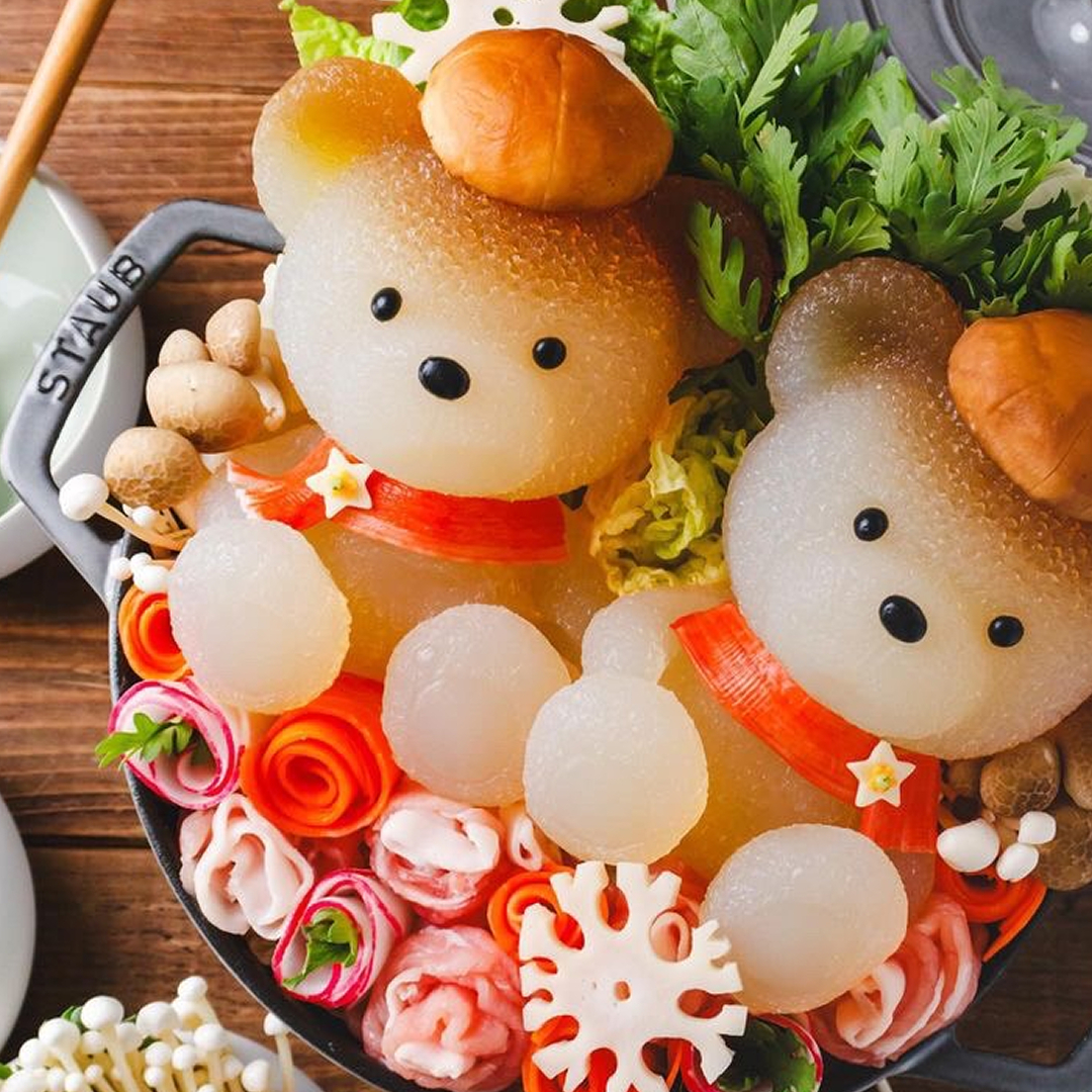 くまちゃん温泉】マッシュくまちゃんファミリーセット（お取り寄せ