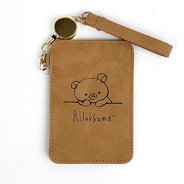 SAN-X リラックマ 単面パスケース Drawing2 リラックマ パスケース