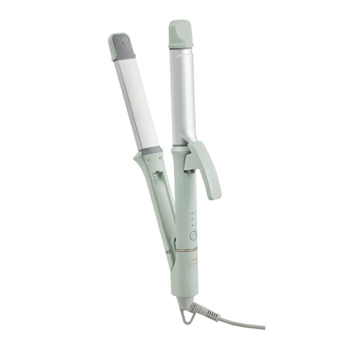 BRUNO 2WAY ヘアアイロン ストレート カール 両用 32mm うるツヤ