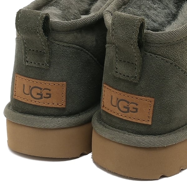 アグ ブーツ クラシック ウルトラ ミニ カーキ レディース UGG 1116109