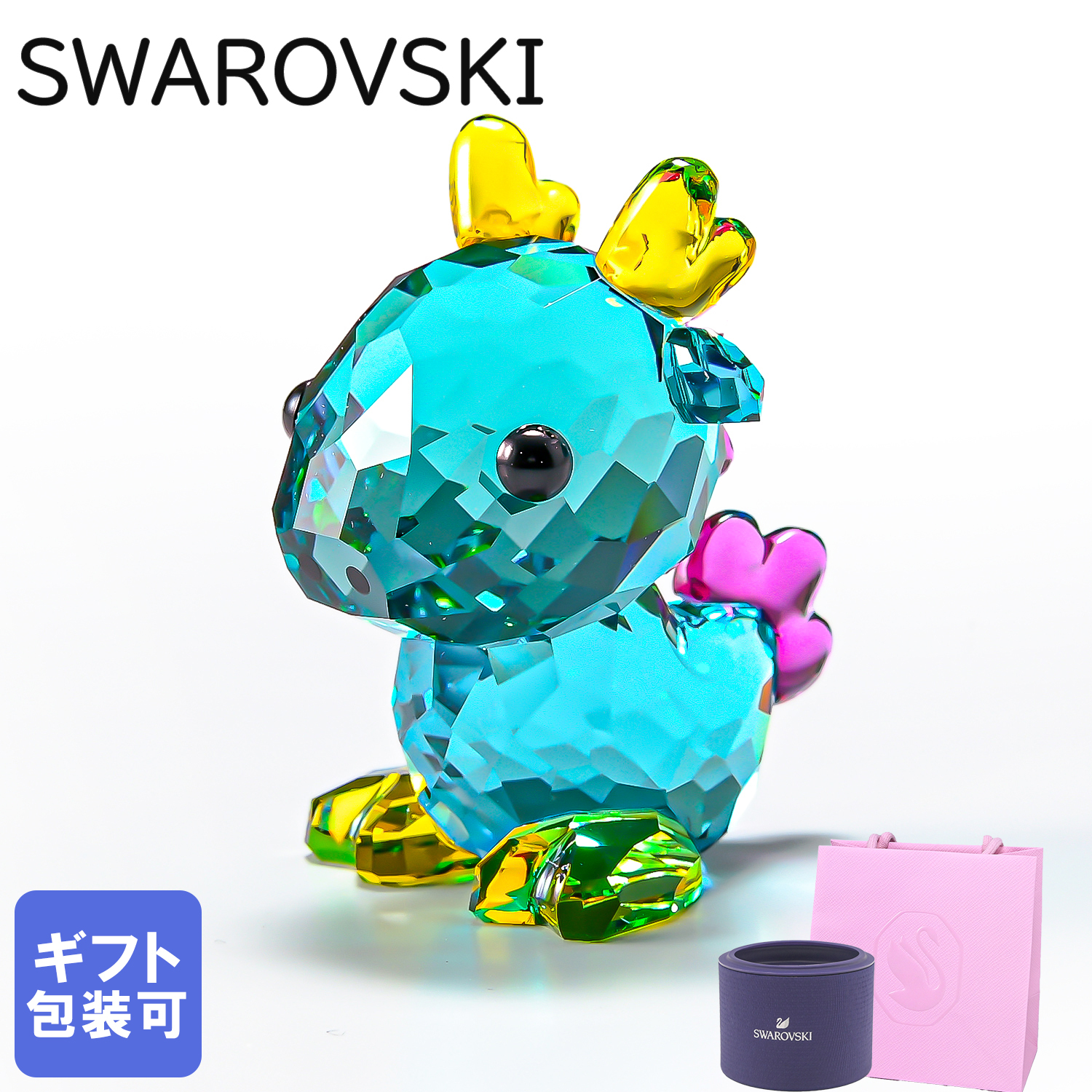 3-2673 スワロフスキー ミニチュアハイヒール・楽器5点セット