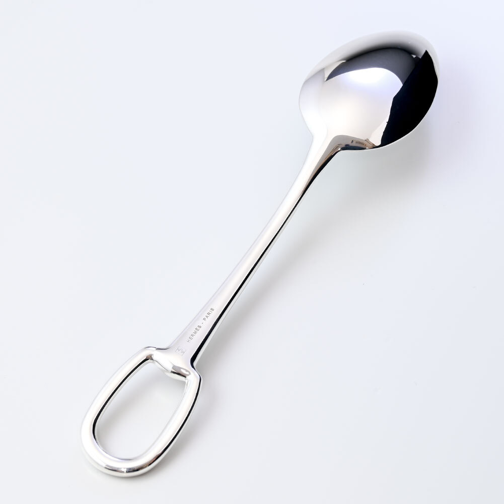 エルメス 食器 HERMES ディナースプーン 新品 アトラージュ カトラリー