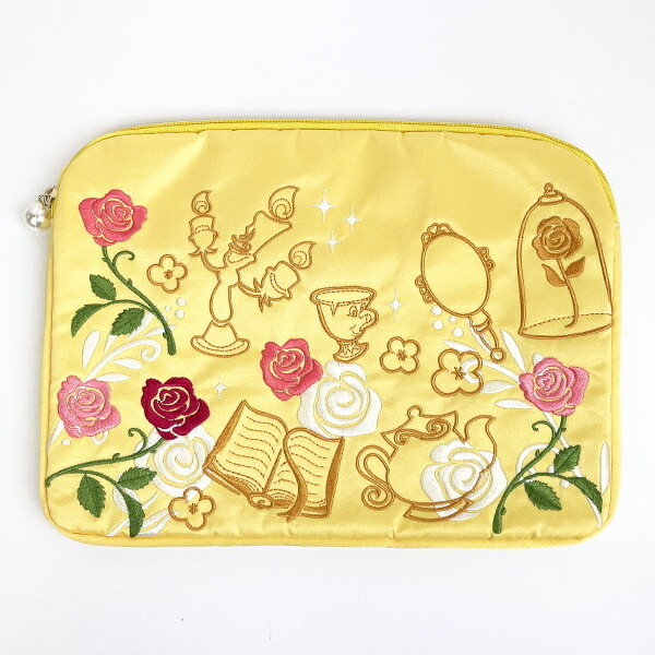 ディズニー 美女と野獣 アイコニックローズ タブレットケース