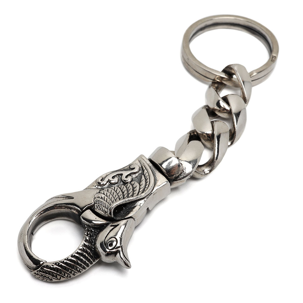 シルバー925 イーグル キーリング キーチェーン キーホルダー