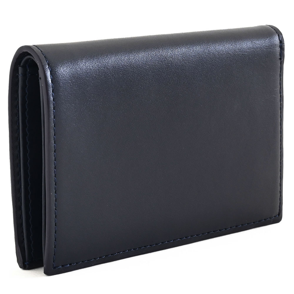 ポールスミス 名刺入れ カードケース 紺(ネイビー) Paul Smith psc761