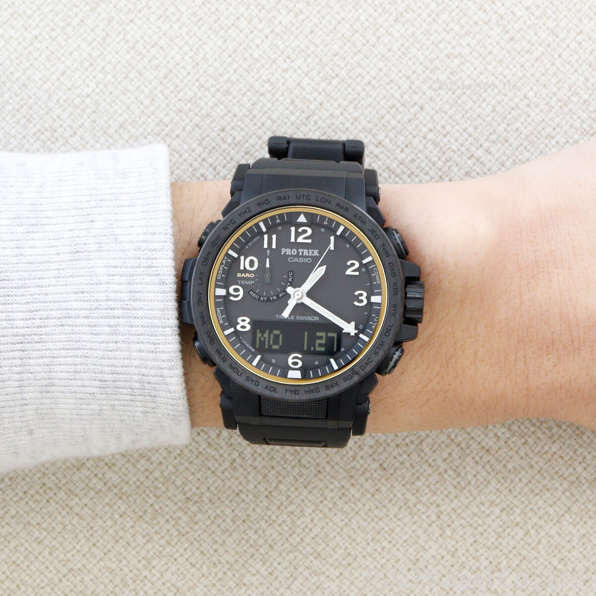 カシオ プロトレック CASIO PRO TREK 電波 ソーラー 腕時計 メンズ