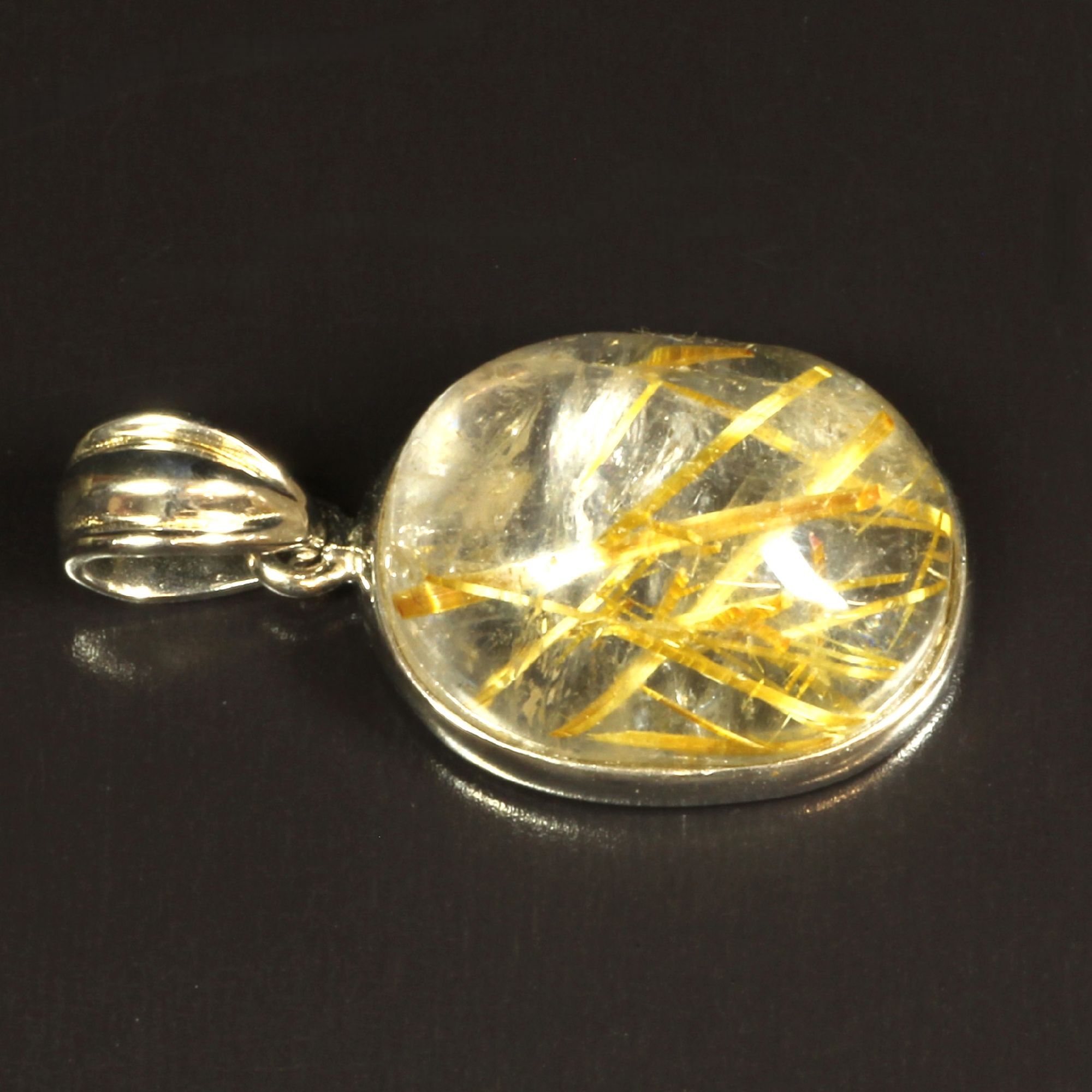 極上のクォリティ］一点物 ゴールドタイチンルチル クォーツ