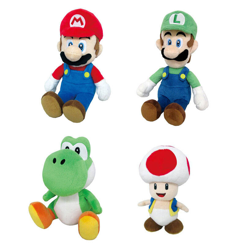 4種 選べる】 ぬいぐるみ スーパーマリオ シリーズ マリオ ルイージ