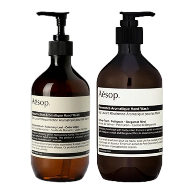 イソップ レスレクション ハンドウォッシュ 500ml とレバレンス ハンド