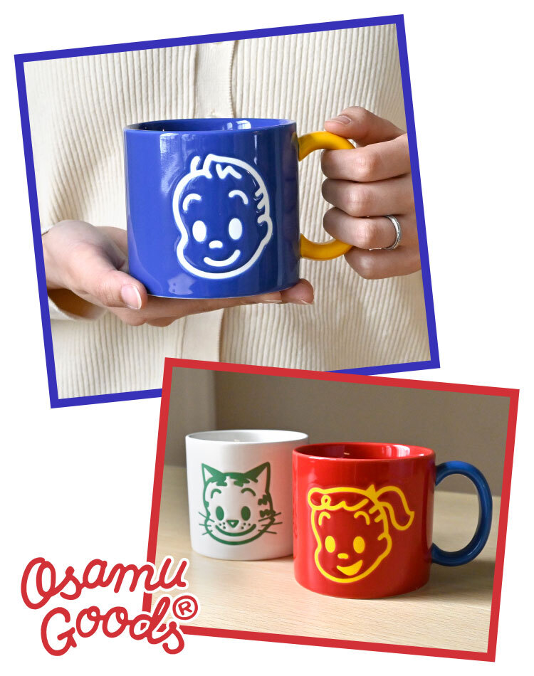 オサムグッズ マグカップ おしゃれ かわいい レンジ対応 OSAMU GOODS