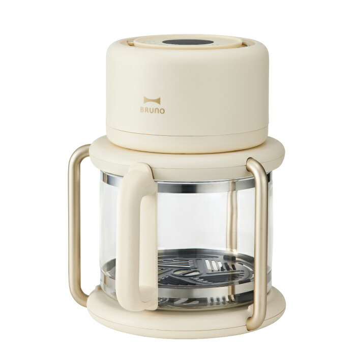 ブルーノ エアフライヤー ガラス製 3.5L 【選べる特典付】BRUNO 多機能