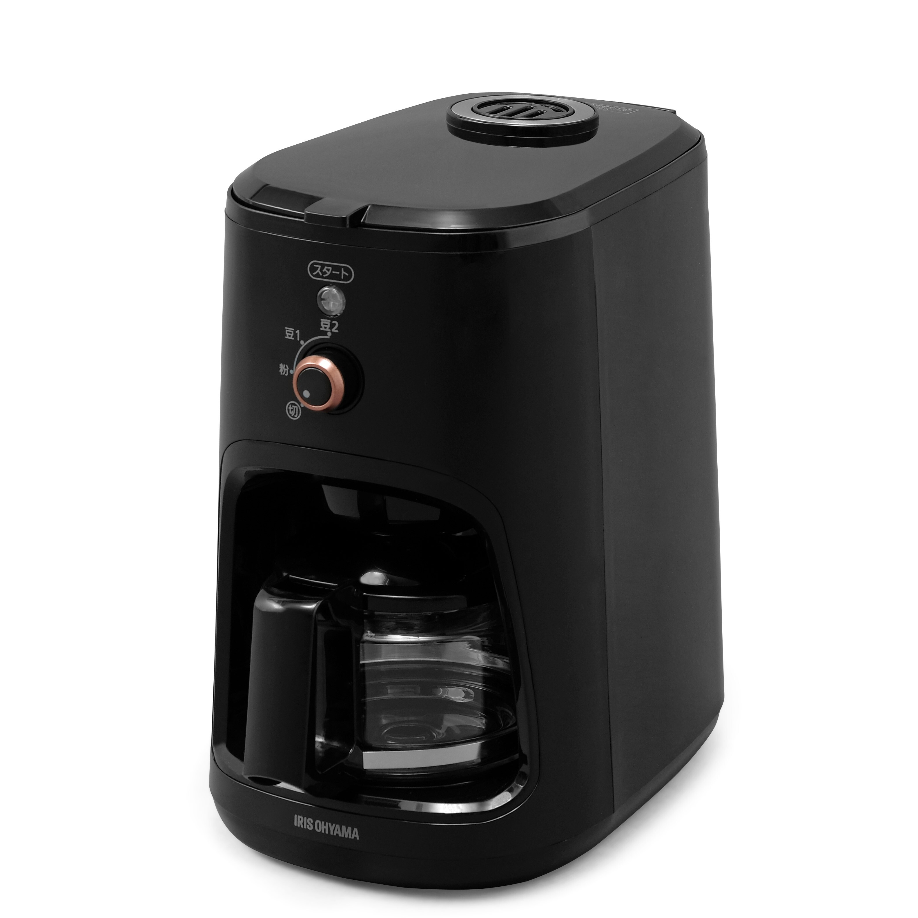 公式】コーヒーメーカー 全自動 アイリスオーヤマ メッシュフィルター