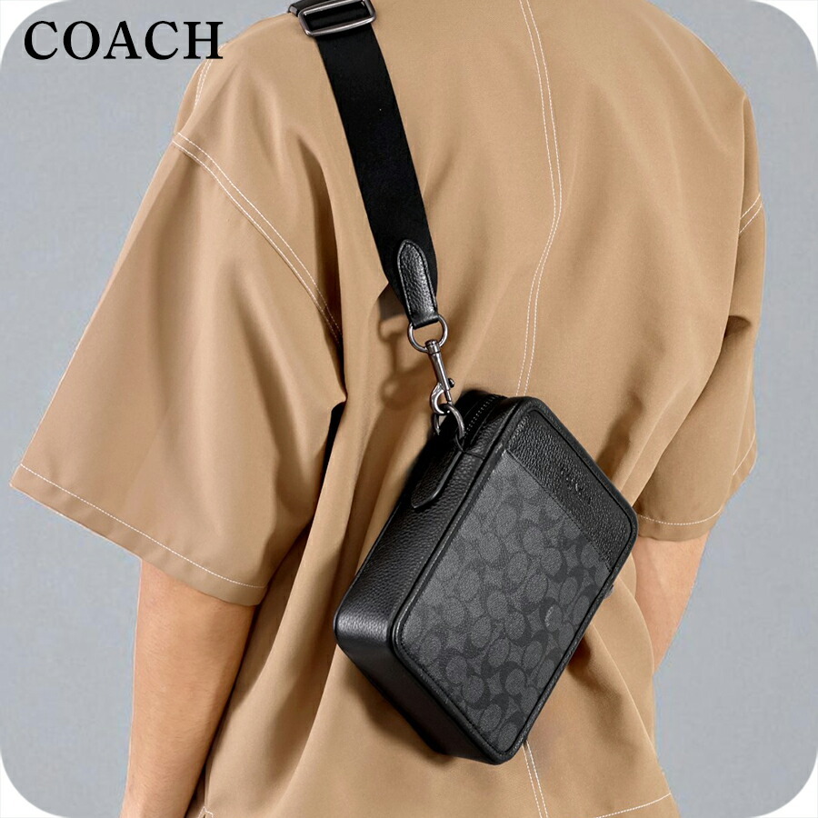 コーチ ショルダーバッグ メンズ ブランド COACH シグネチャー CW388