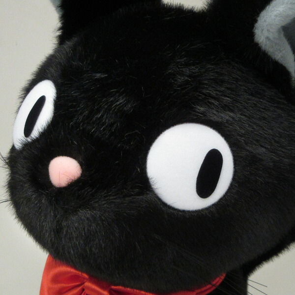特大 ぬいぐるみ 座 LL ジジ （黒猫・ねこ・ネコ） （魔女の宅急便