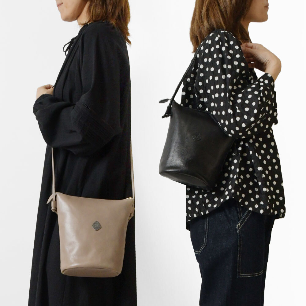 CLEDRAN クレドラン】アモ 2WAY チューブ ショルダーバッグ / AMO