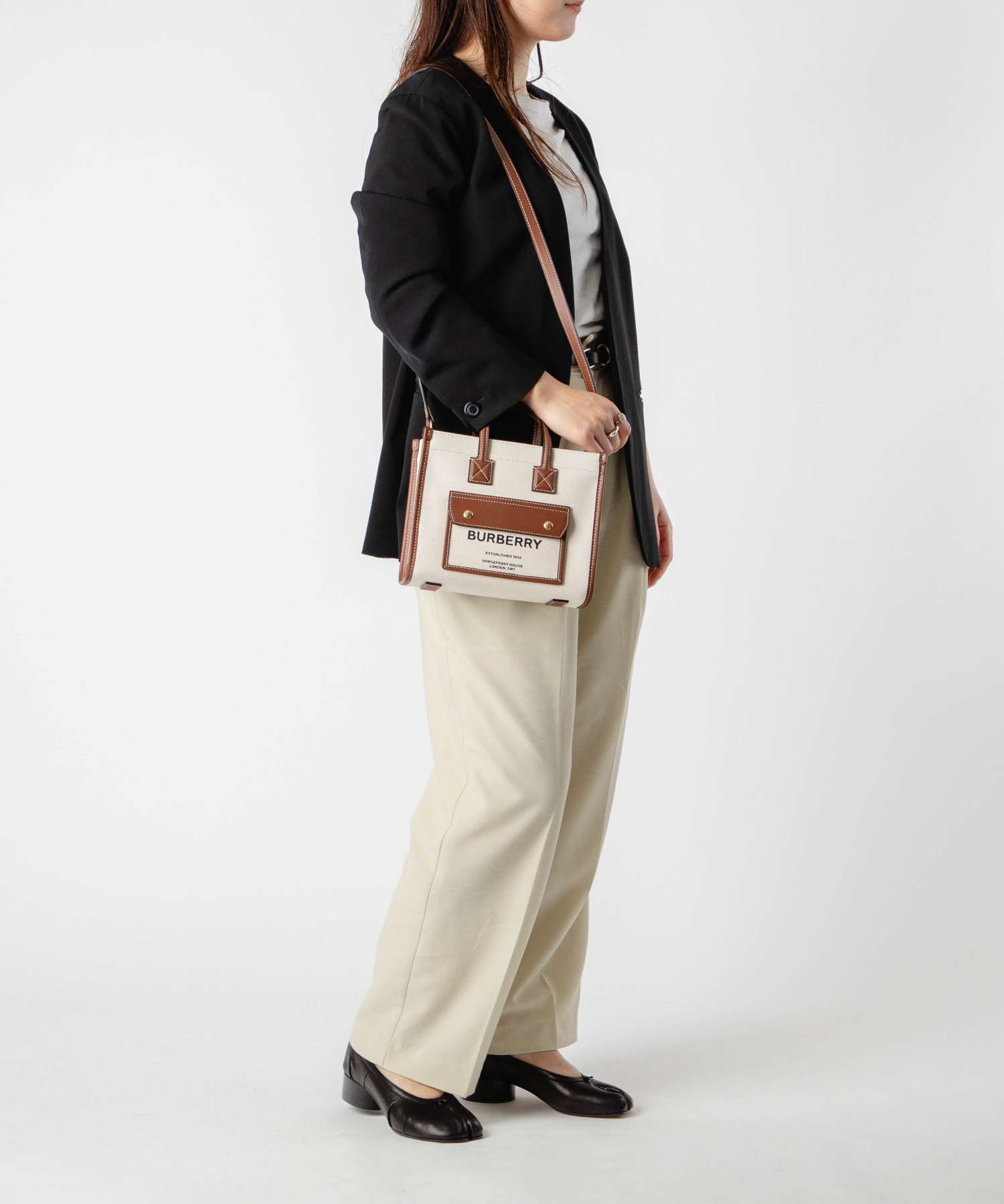 バーバリー BURBERRY FREYA MINI FREYA TOTE 8044143 A1395 レディース