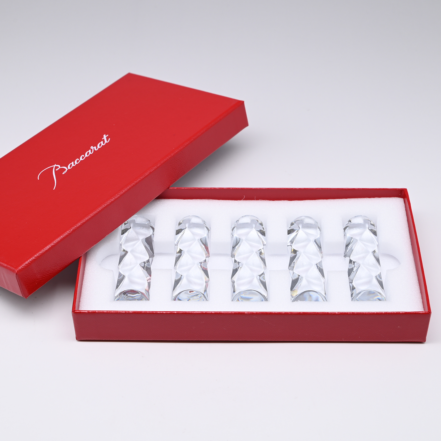 純正紙袋無料】 バカラ Baccarat 箸置き ペア スウィング チョップ