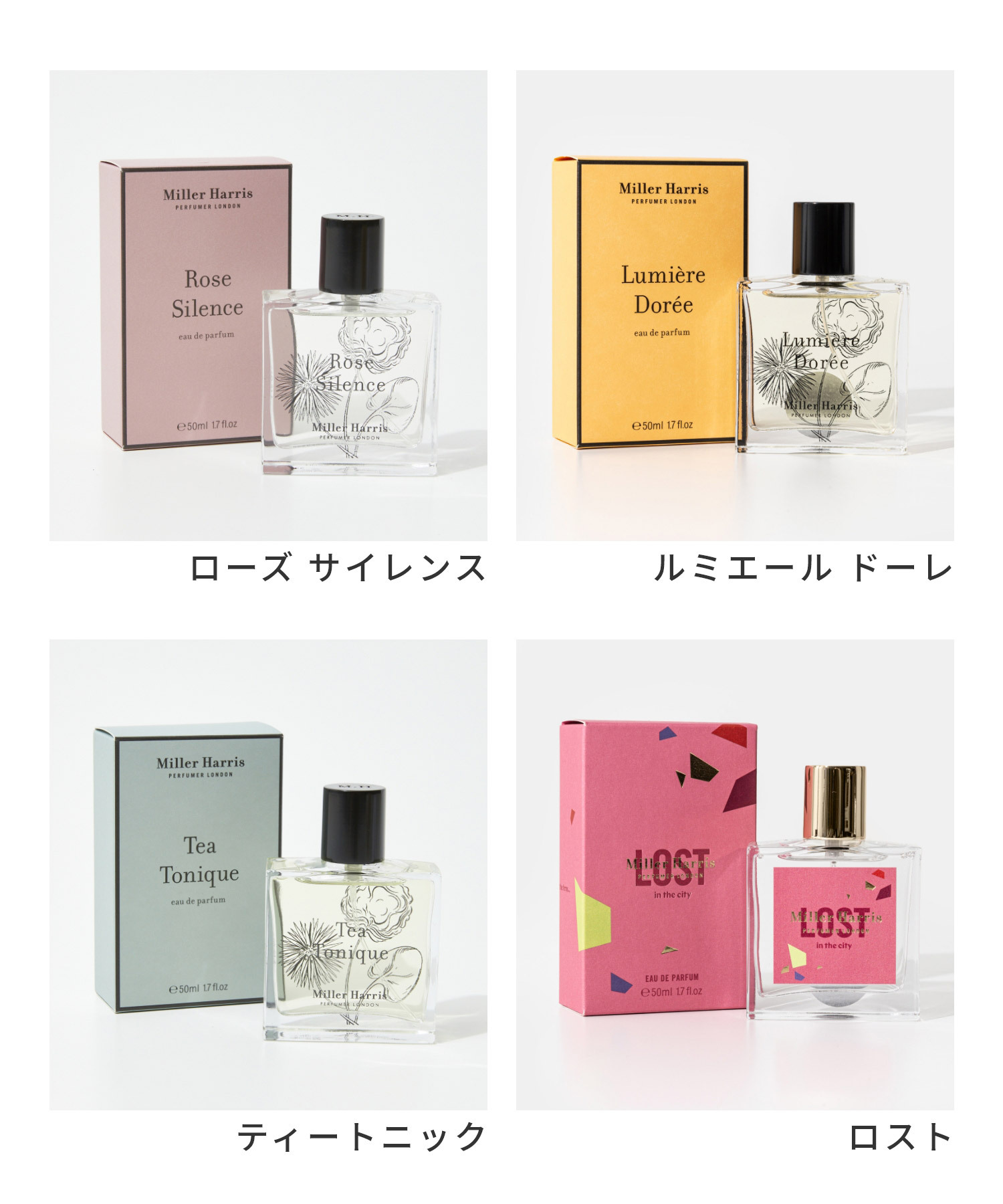ミラーハリス Miller Harris オードパルファム 50ml ユニセックス