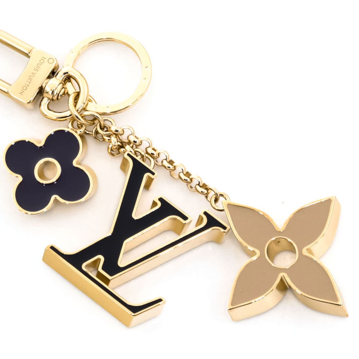 ルイヴィトン バッグチャーム キーホルダー フルール ドゥ モノグラム