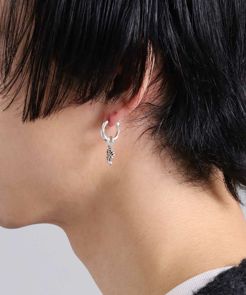 ライオンハート ピアス メンズ HOWL ハウル クロッシングピアス