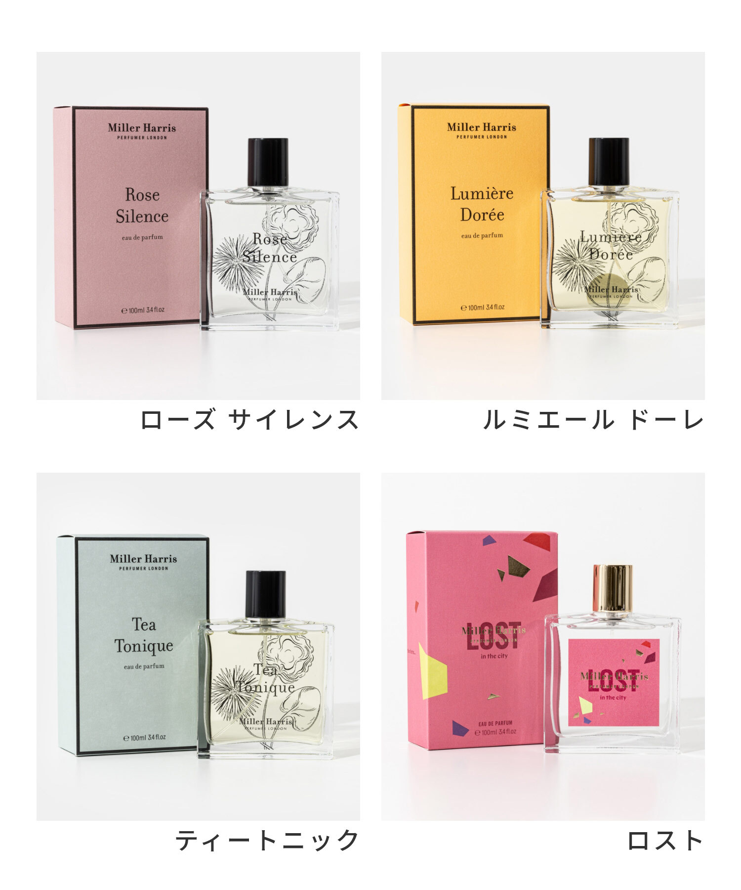 ミラーハリス Miller Harris オードパルファム 100ml ユニセックス
