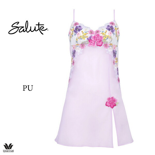 ワコール サルート 93G スリップ STJ293 M・L/80丈 - 【ジュネワコー