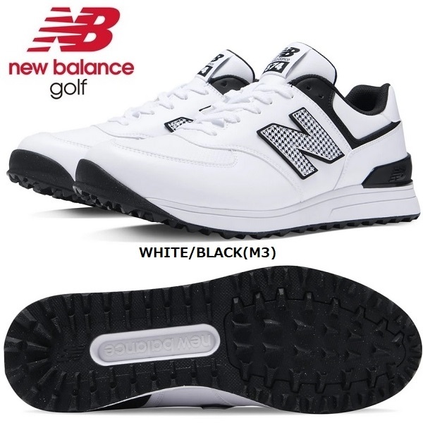 ニューバランス ゴルフシューズ 574 v3 SL UGS574 M3 スパイクレス