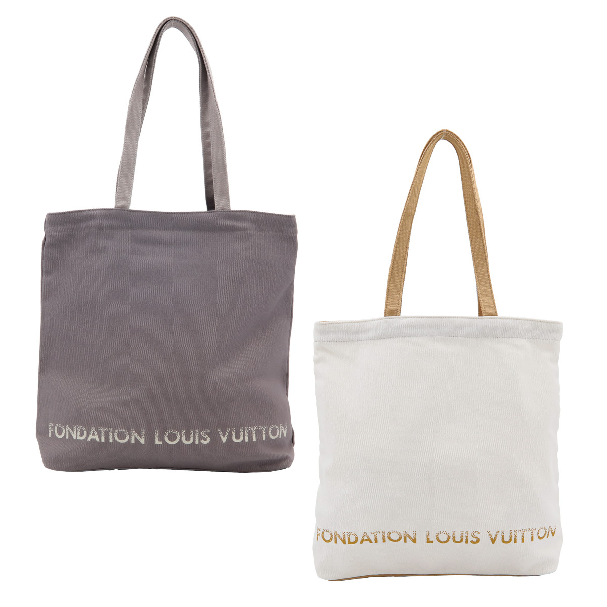 人気のホワイトも在庫あり ルイヴィトン トートバッグ フォンダシオン