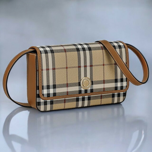 バーバリー ショルダーバッグ レディース ブランド BURBERRY チェック