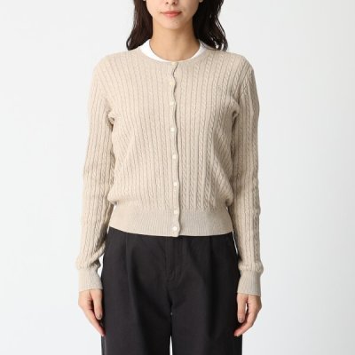 ポロラルフローレン カーディガン ボレロ ケーブルニット コットン