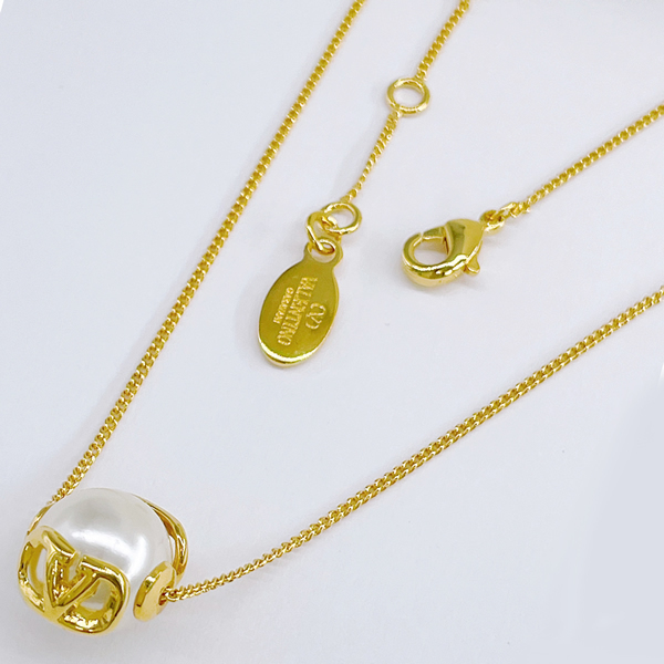 ヴァレンティノ VALENTINO ネックレス 5W2J0W81 DHC 0O3 Vロゴ