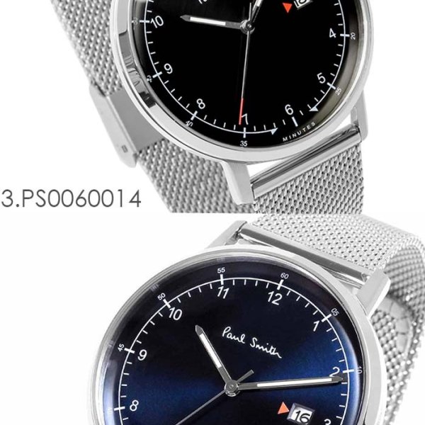 ポールスミス Paul Smith 腕時計 メンズ 41mm ステンレス クラシック