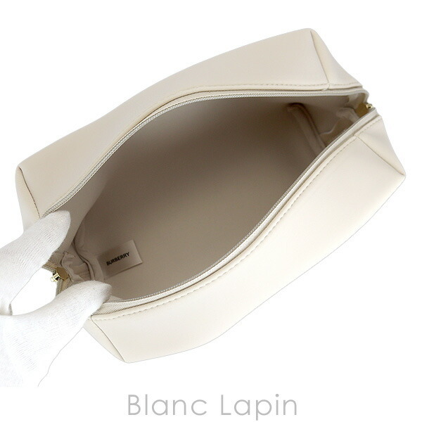 ノベルティ】 バーバリー BURBERRY コスメポーチ #ベージュ - 【BLANC