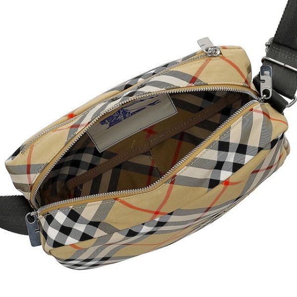 バーバリー ショルダーバッグ メンズ ブランド BURBERRY チェック