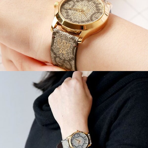 グッチ 腕時計 メンズ レディース 時計 GUCCI Gタイムレス 38mm 革