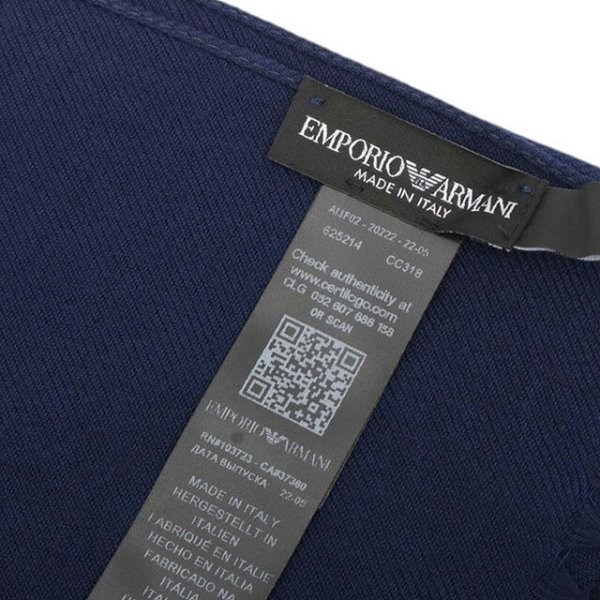 エンポリオアルマーニ EMPORIO ARMANI マフラー 625214-CC318-00035