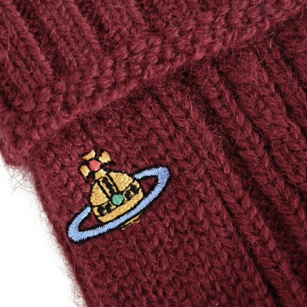 ヴィヴィアンウエストウッド 手袋 ワイン Vivienne Westwood