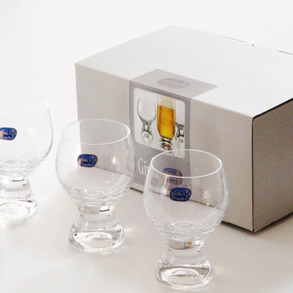 ボヘミア クリスタル ジーナ ワイングラス6客 190CC【ドリンクグラス