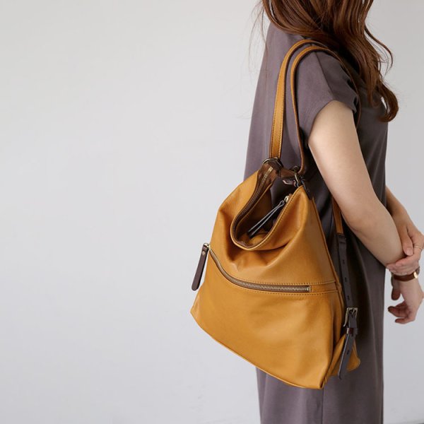 リュック レディース おしゃれ 牛革 2way 日本製 HALEINE ブランド A4