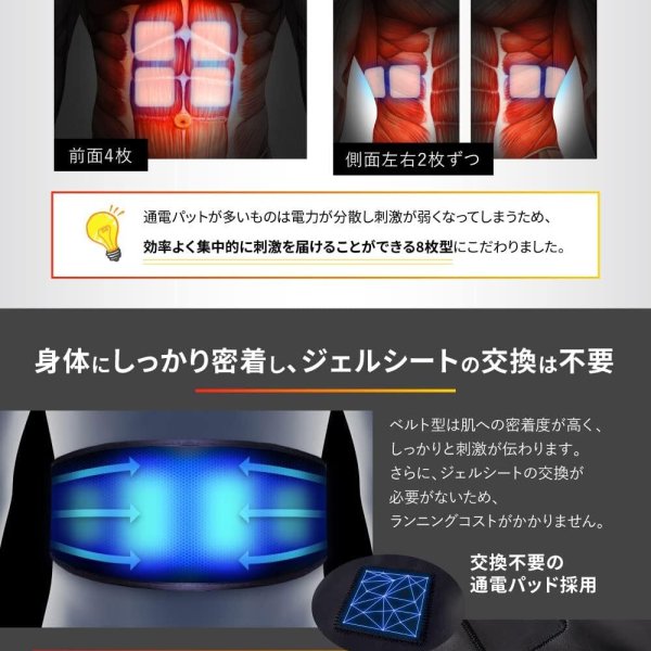 10%OFF トータルボディケア EMSベルト セット 【RELX公式】 送料無料