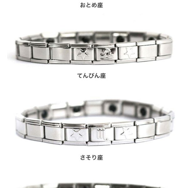 純ゲルマニウム 12星座ブレス[健康アクセサリー ゲルマニウム