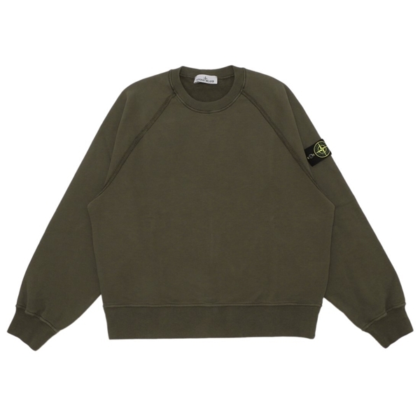 ストーンアイランド スウェット トレーナー プルオーバー カーキ